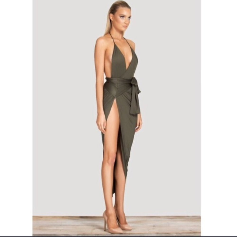 Sexy Side Slit Dress